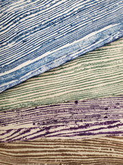 Kozo Handmade with Woodgrain Pattern in colors