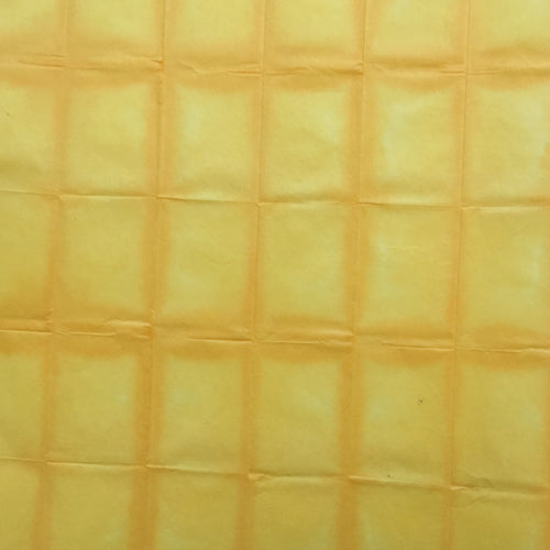 Itajimeshi Folded and Dyed Mustard H-26