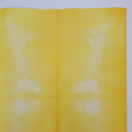 PSK-1121 Itajimeshi Bokashi Folded and Dyed Yellow