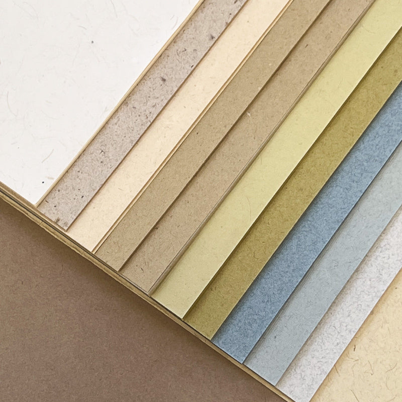 Tājā Cotton Assorted Earth Tones A4(Set of 20) IN-CA4Set