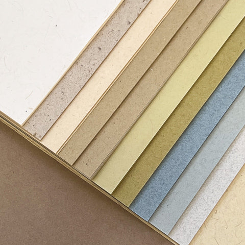 Tājā Cotton Assorted Earth Tones A4(Set of 20) IN-CA4Set