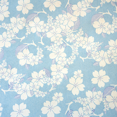 Yuzen Light Blue Sakura KT-1116