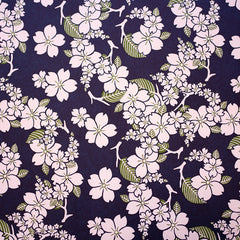 Yuzen Purple Eggplant Large Pink Sakura  KT-H10