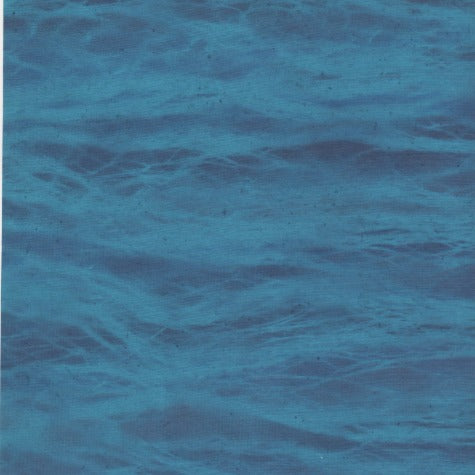 Tājā Cotton Blue Solar Waves