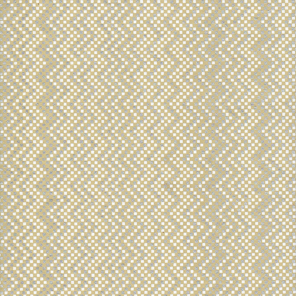 Tājā Cotton Mini Brocade Pattern Zig Zag Pale Celadon-IN-ZZC