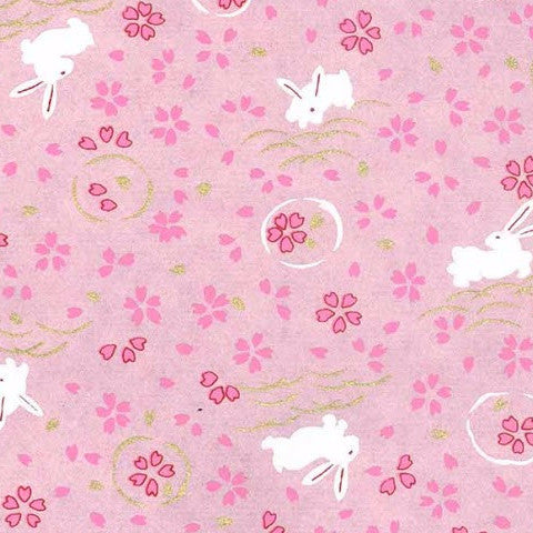 Yuzen Pink Bunnies-KYO-6282