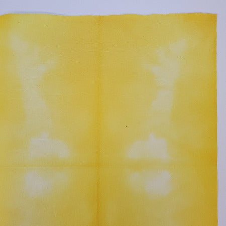 Itajimeshi Bokashi Folded and Dyed Yellow PSK-1121